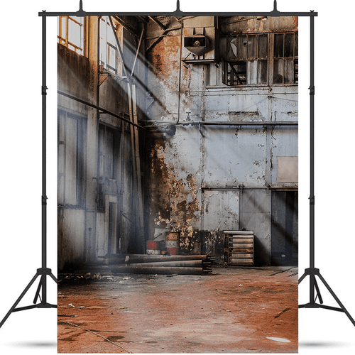 Abandoned Empty House Grunge Texture Photography Backdrop SBH0175