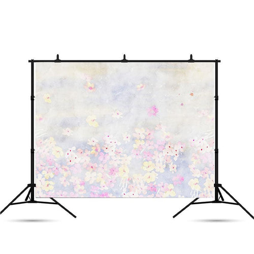 Beautiful Watercolor Flower Bouquet Photo Backdrop for Photo Video Studio SBH0043