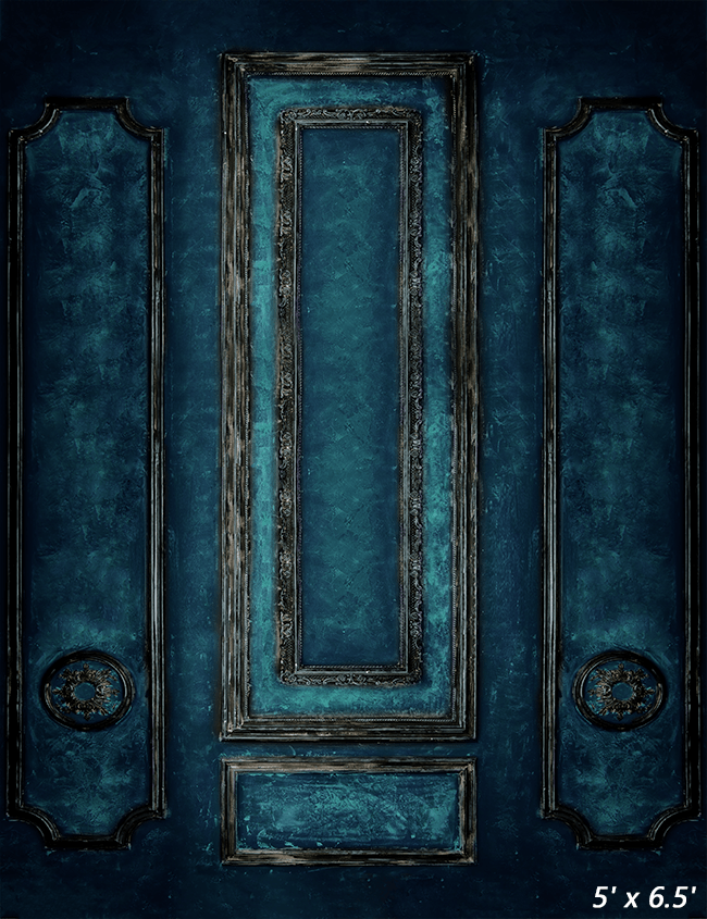 Vintage Luxurious Interior Wall Backdrop for Photography SBH0385