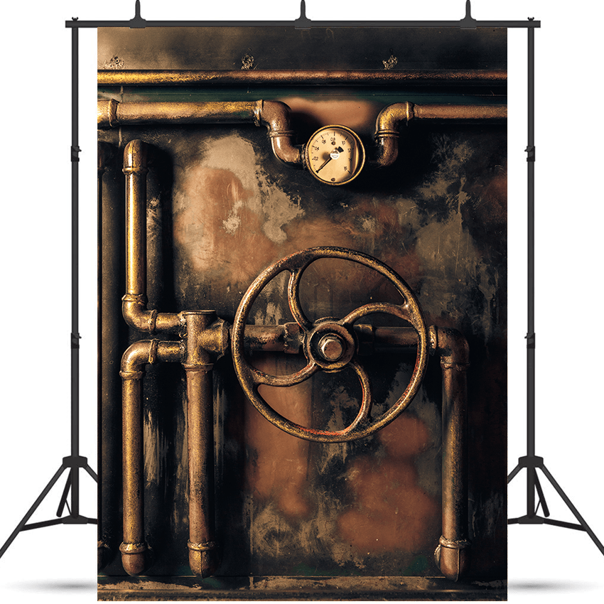 Vintage Steampunk Backdrop for Grunge Photo SBH0436