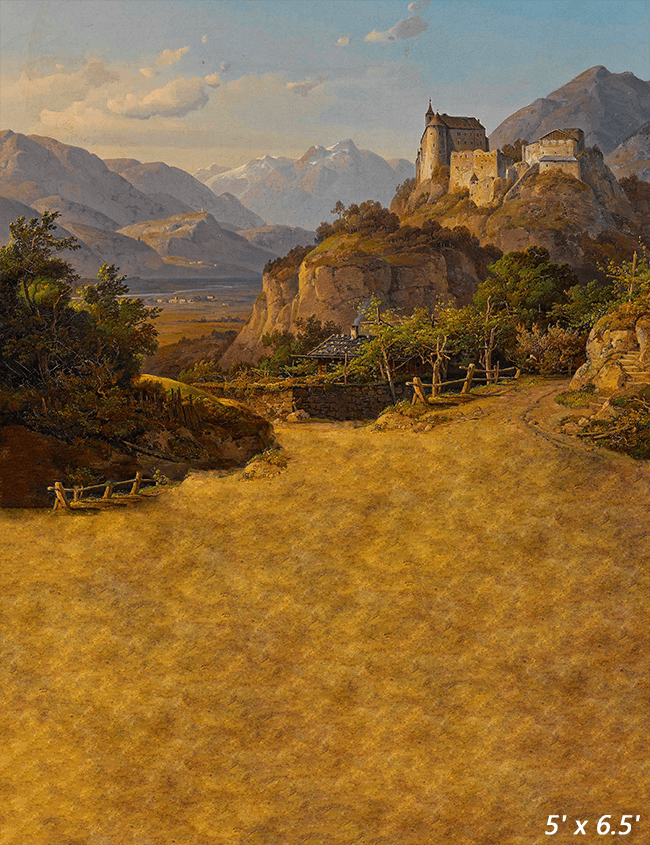 Western Landscape Background Backdrop for Photo SBH0558