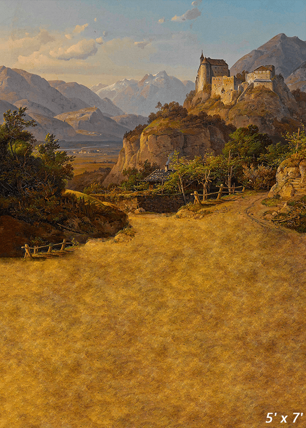 Western Landscape Background Backdrop for Photo SBH0558