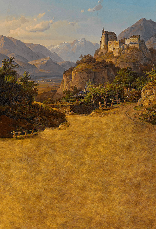Western Landscape Background Backdrop for Photo SBH0558