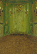 Green Retro Portrait Photo Background Backdrop SBH0560