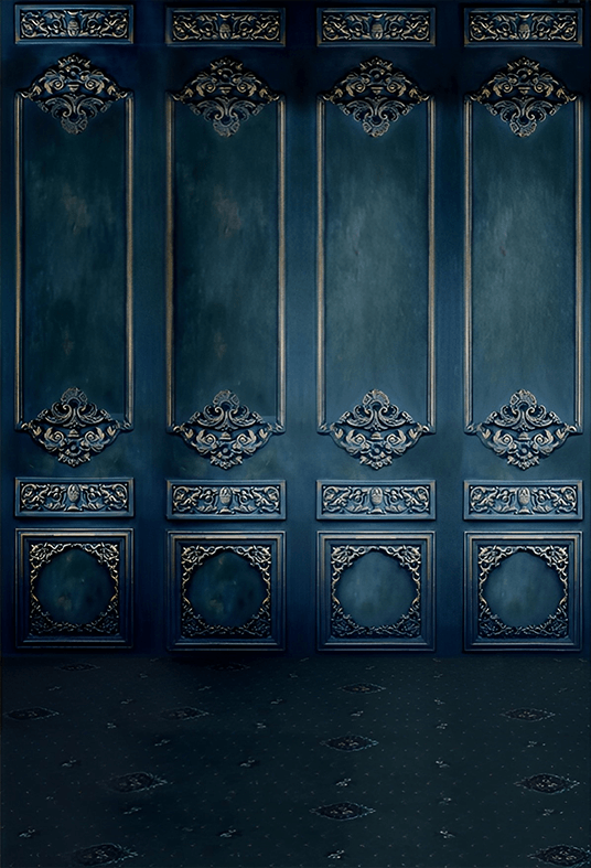 Royal Dark Blue Black Wall Backdrop Shoot Studio Prop SBH0578